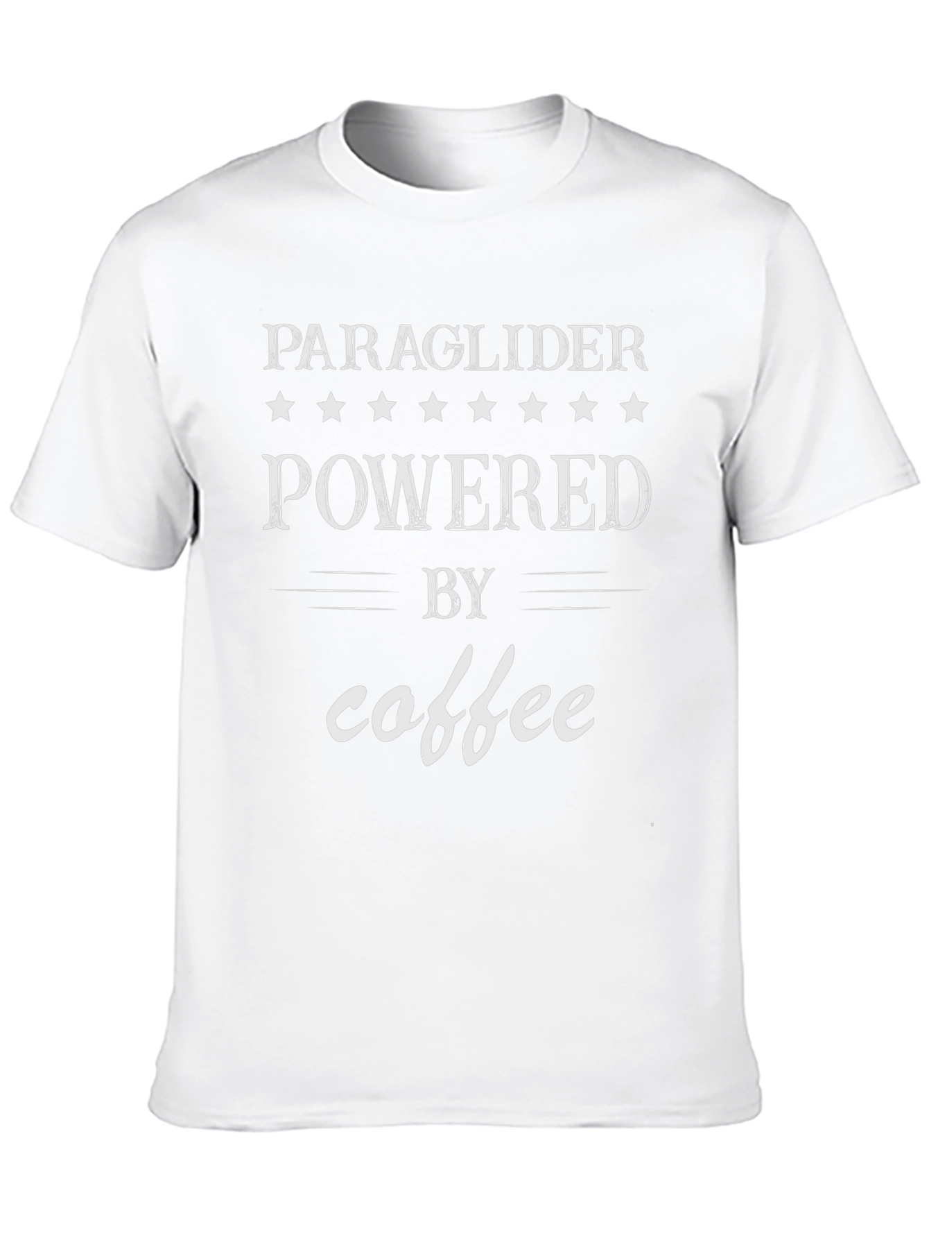 Paraglider Powered By Coffee T-Shirt