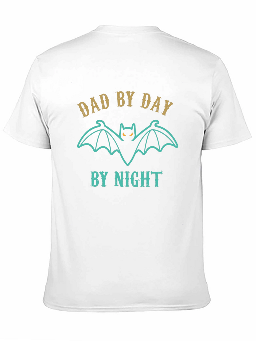 Dad By Day Bat By Night Graphic Tee