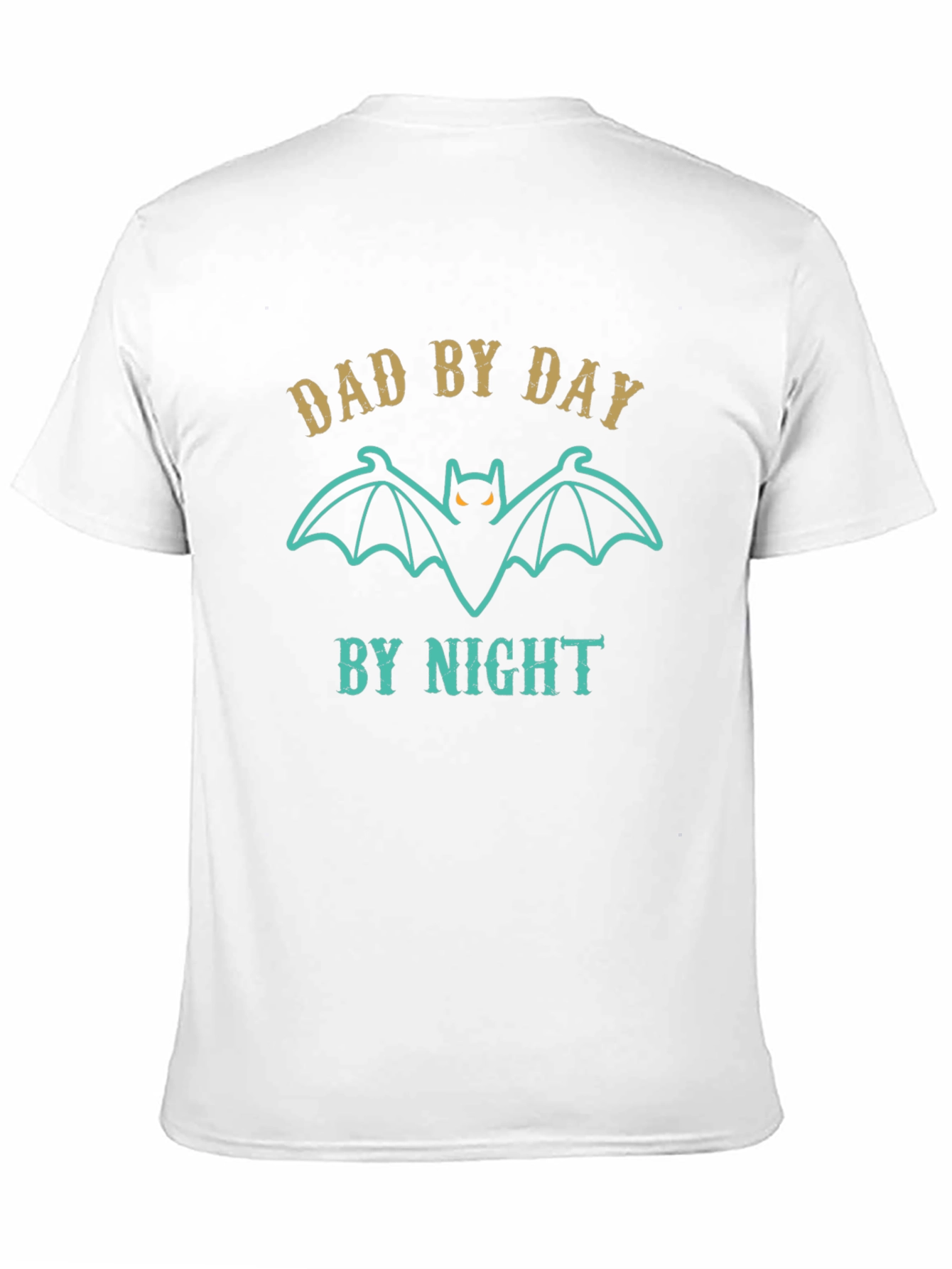 Dad By Day Bat By Night Graphic Tee