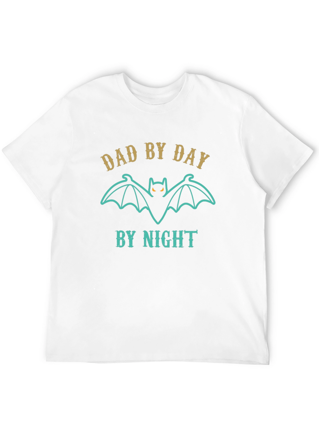 Dad By Day Bat By Night Graphic Tee