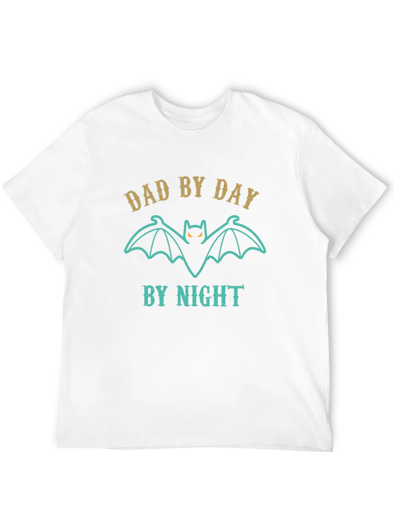 Dad By Day Bat By Night Graphic Tee
