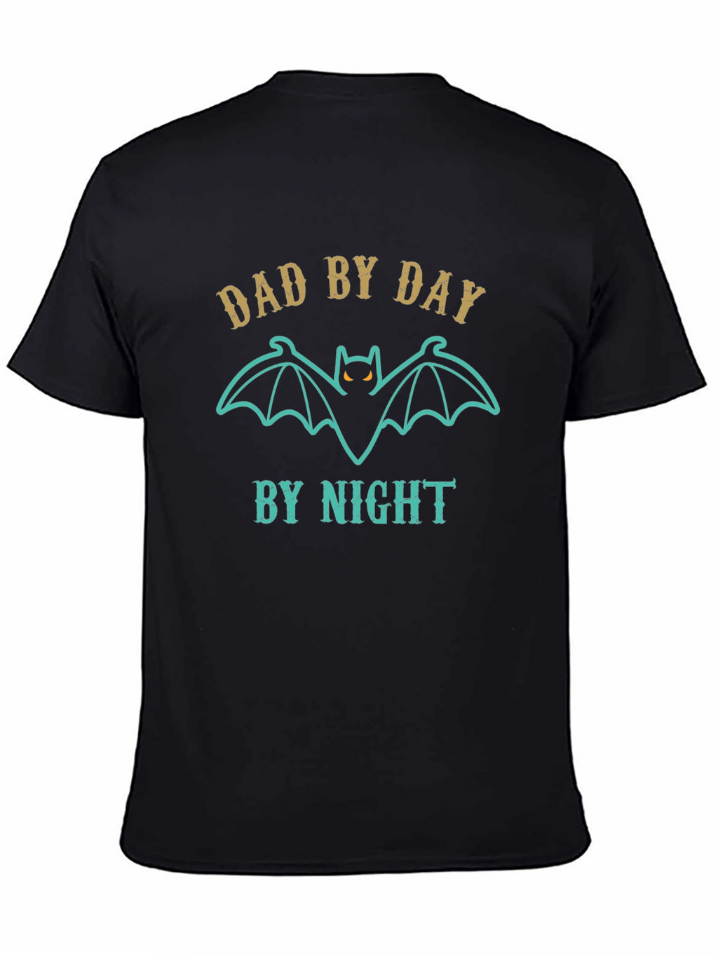 Dad By Day Bat By Night Graphic Tee