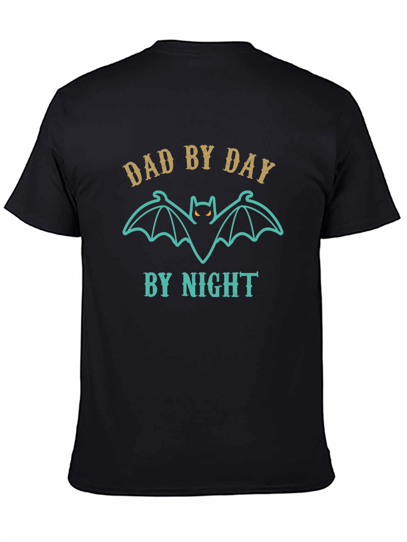 Dad By Day Bat By Night Graphic Tee