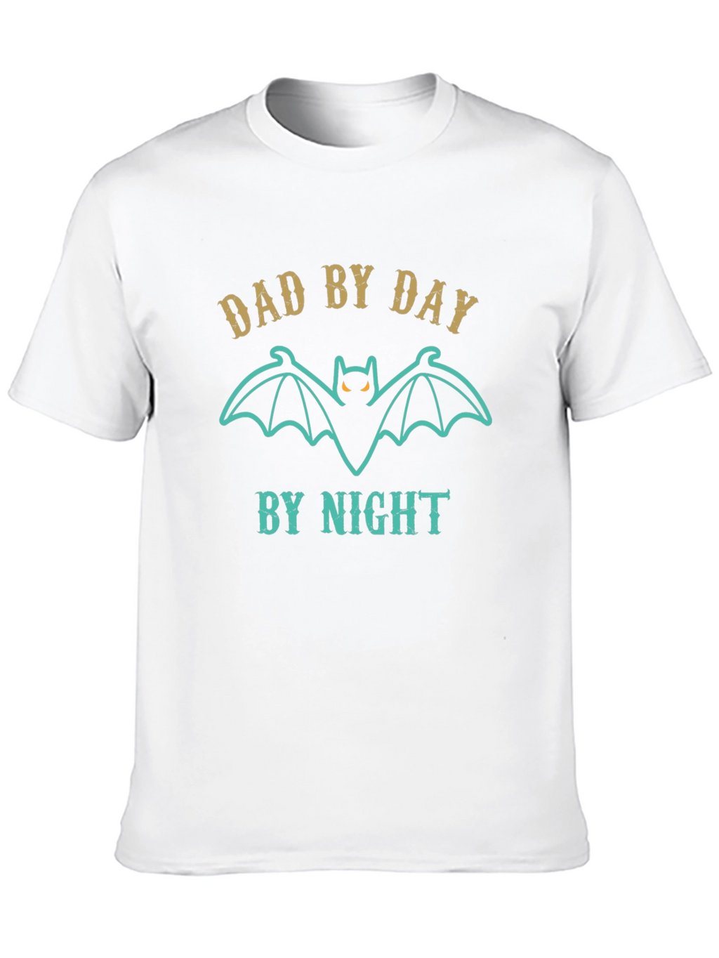 Dad By Day Bat By Night Graphic Tee