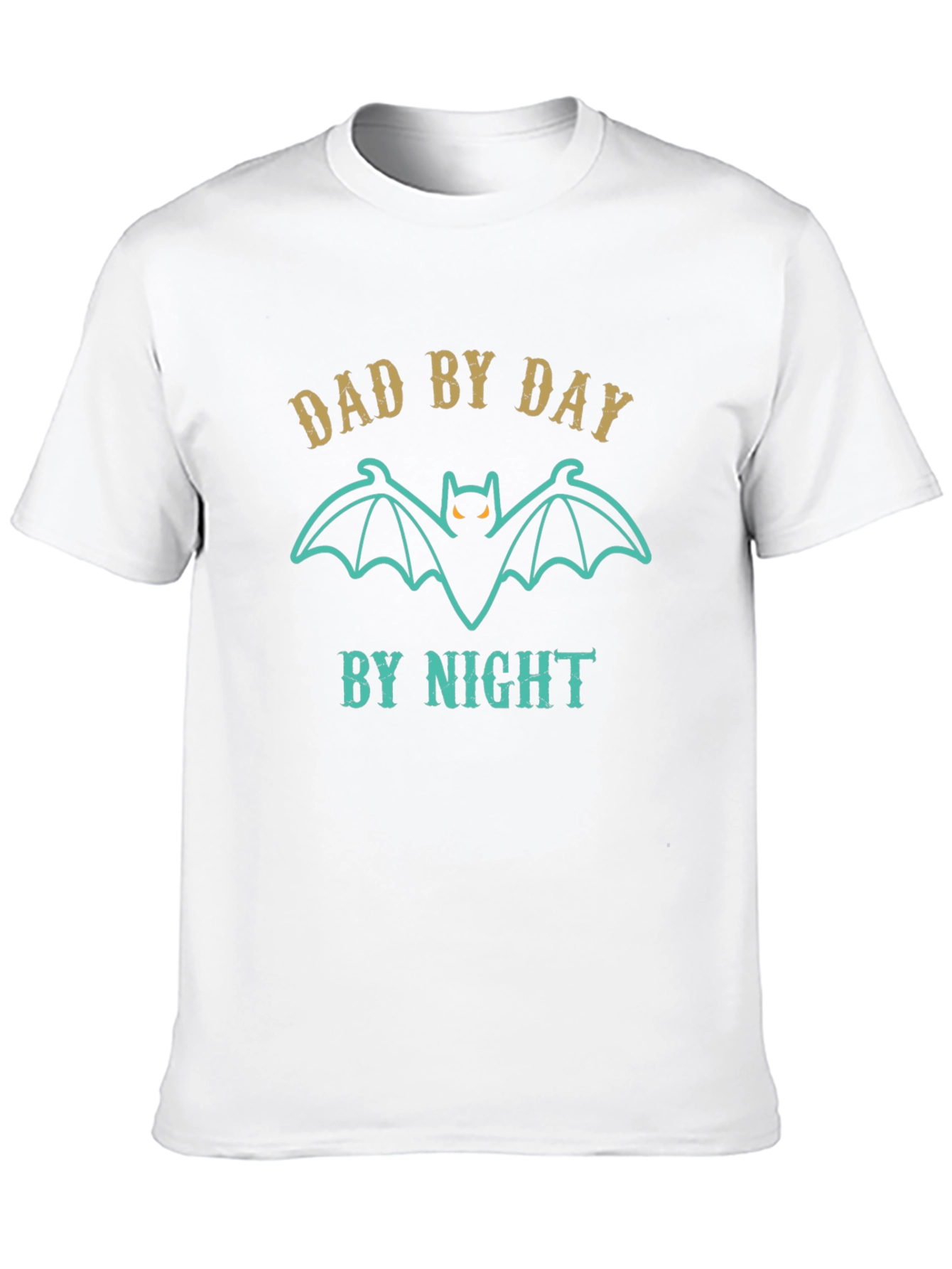 Dad By Day Bat By Night Graphic Tee