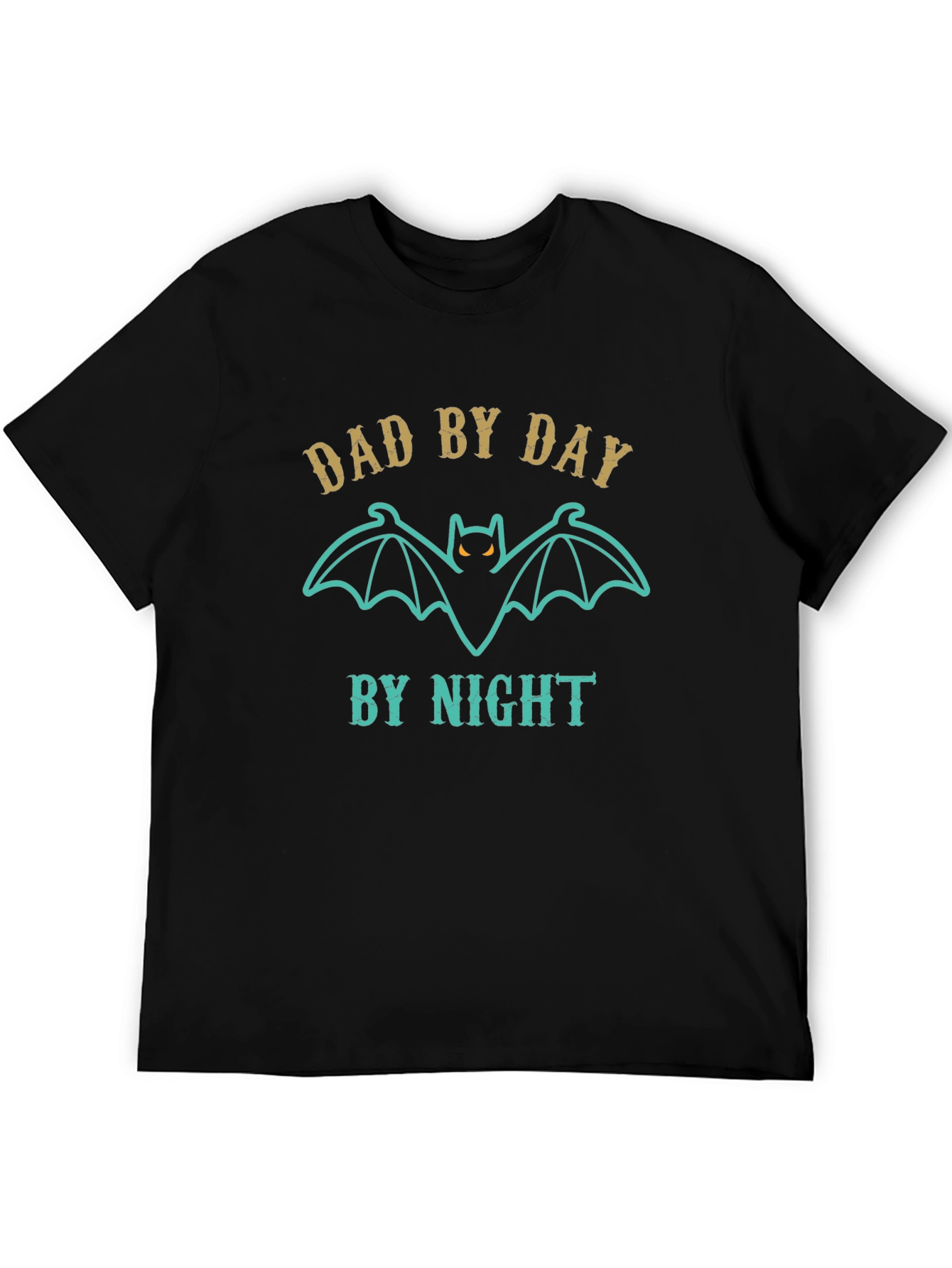 Dad By Day Bat By Night Graphic Tee