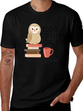 Books Coffee & Owls T-Shirt