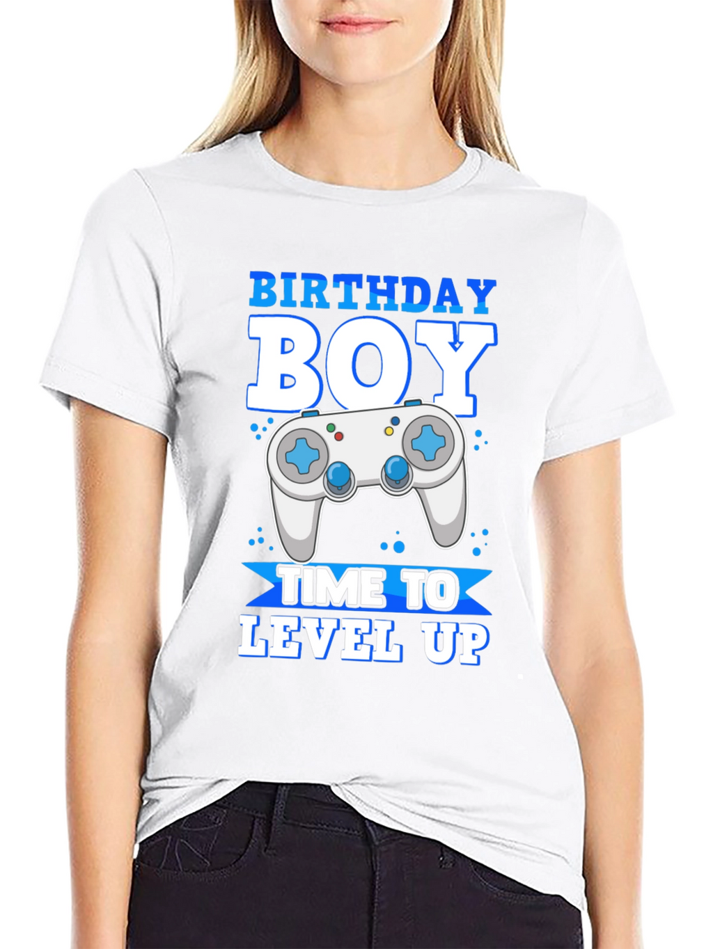 Birthday Boy Gamer T-Shirt - Level Up Time!
