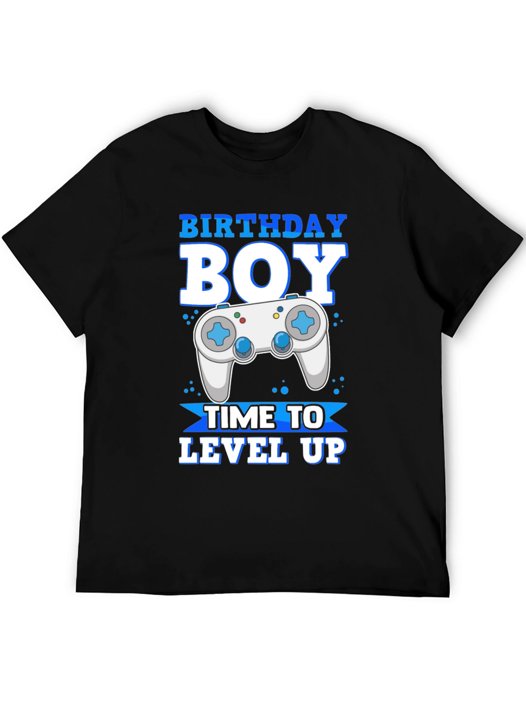 Birthday Boy Gamer T-Shirt - Level Up Time!