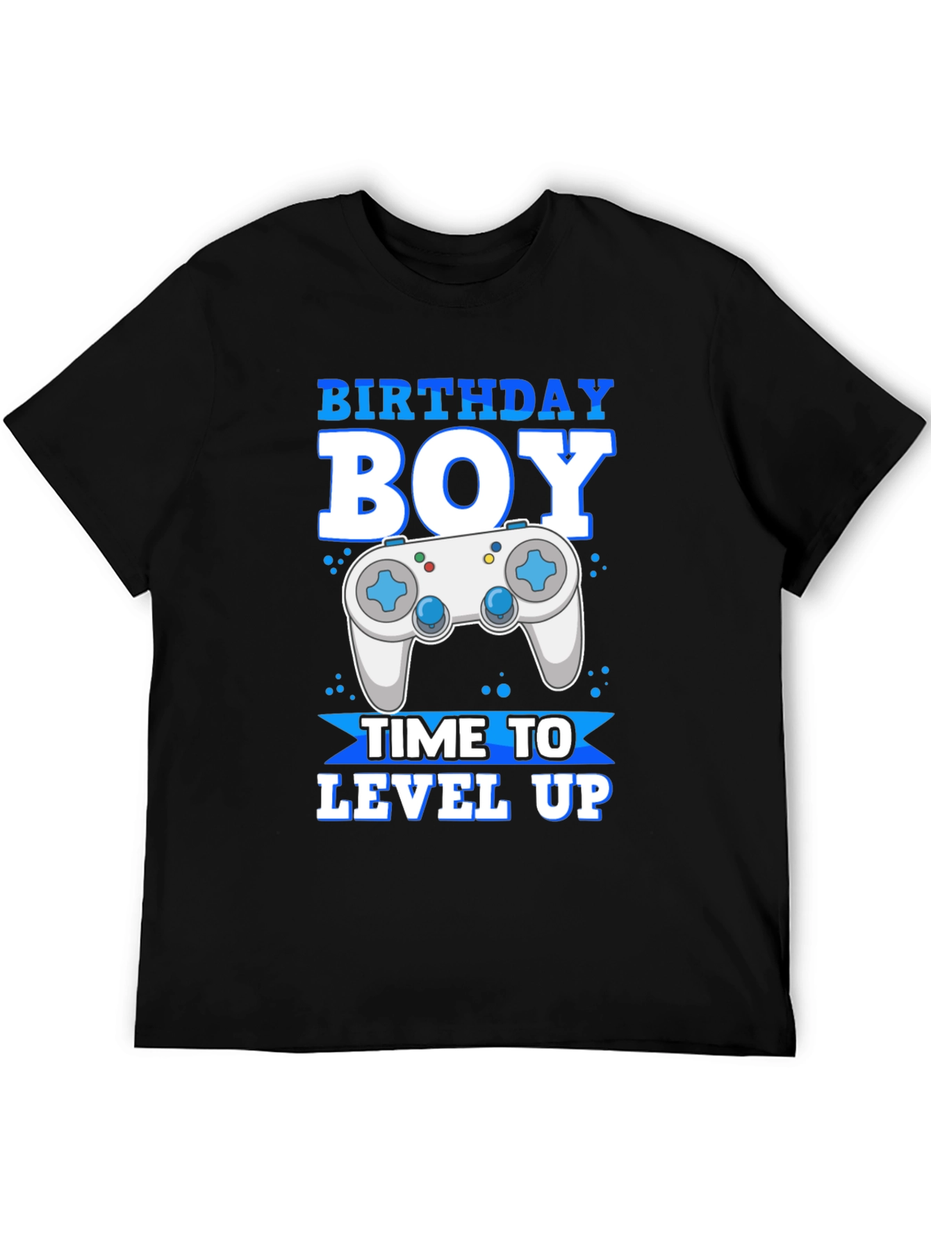 Birthday Boy Gamer T-Shirt - Level Up Time!