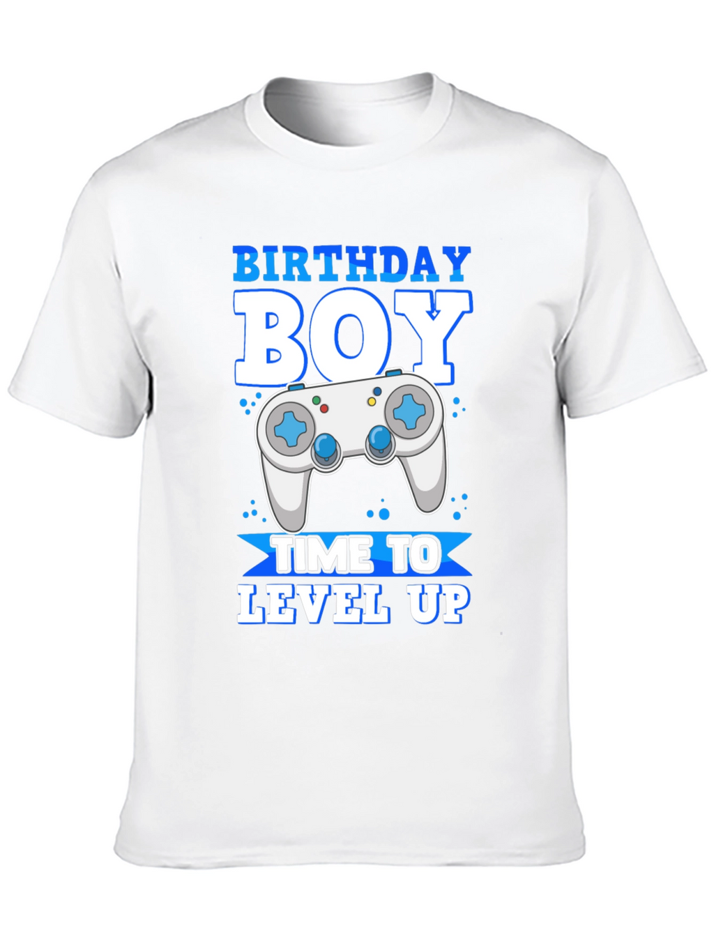 Birthday Boy Gamer T-Shirt - Level Up Time!