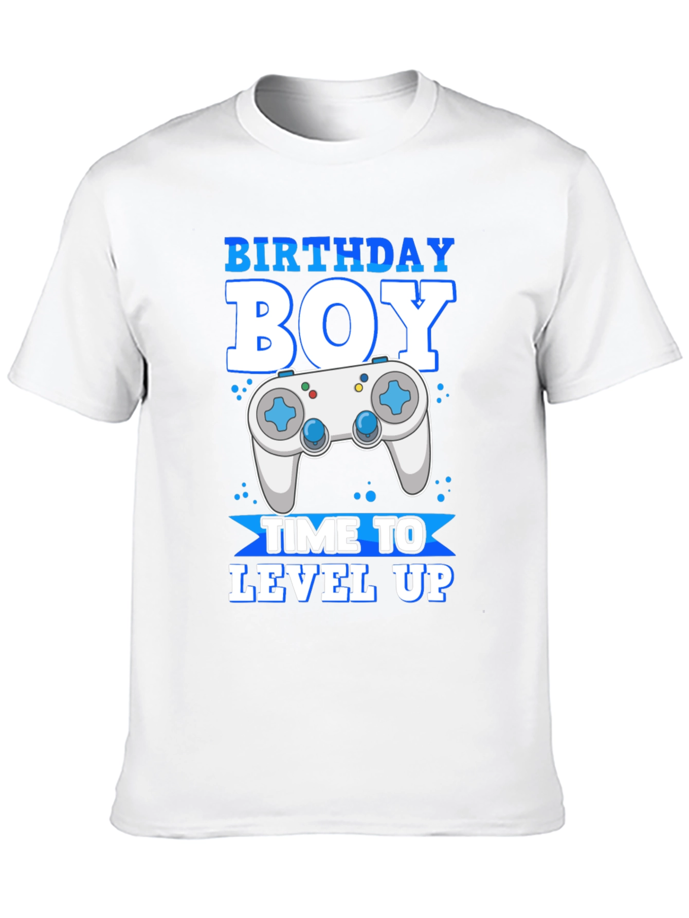 Birthday Boy Gamer T-Shirt - Level Up Time!