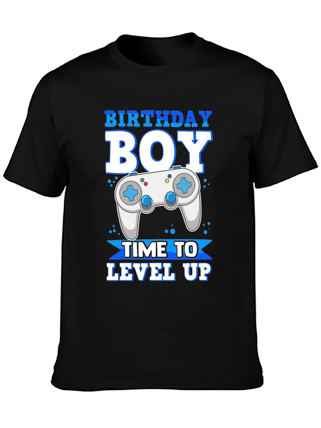 Birthday Boy Gamer T-Shirt - Level Up Time!