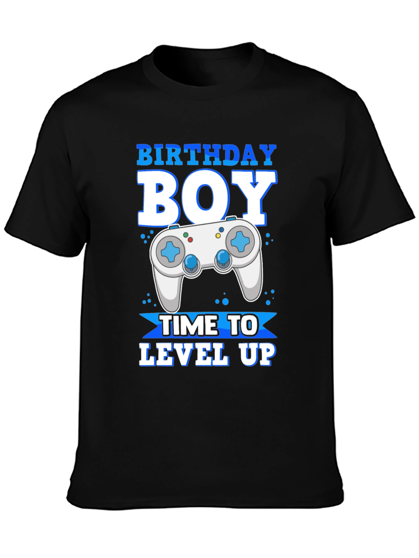 Birthday Boy Gamer T-Shirt - Level Up Time!