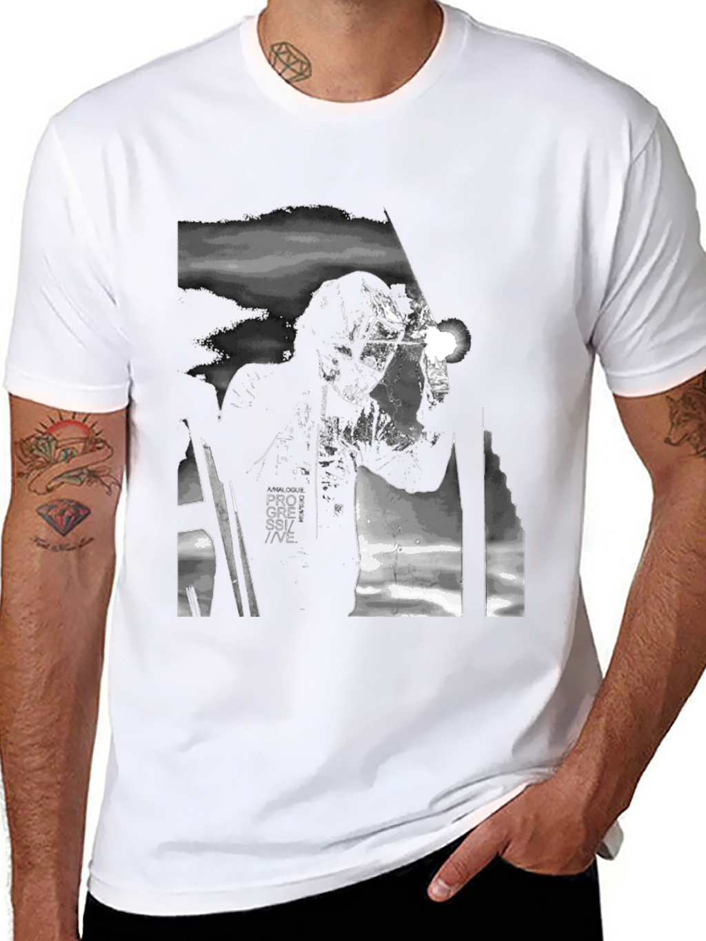 Progressive Music Fan T-Shirt - Black
