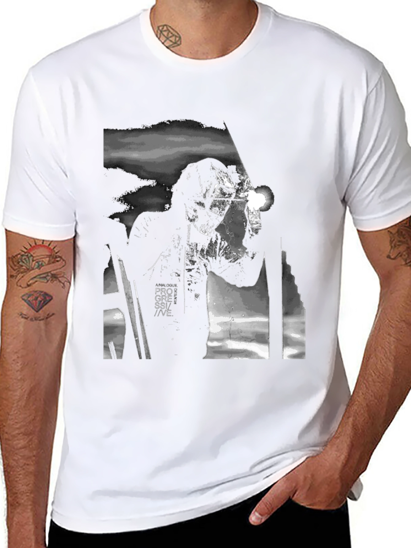 Progressive Music Fan T-Shirt - Black