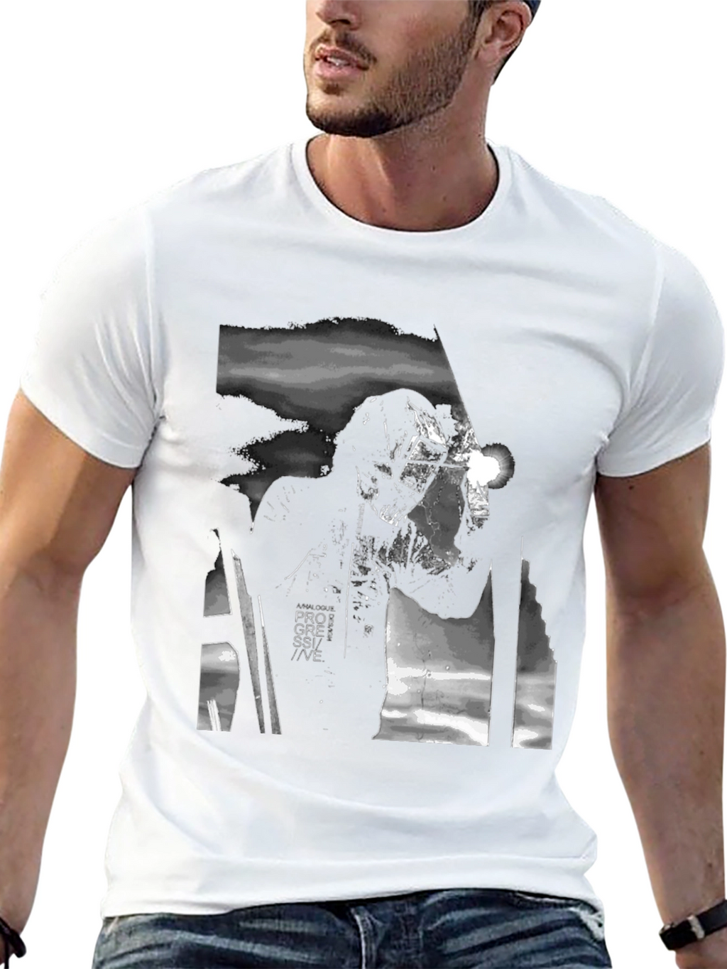 Progressive Music Fan T-Shirt - Black