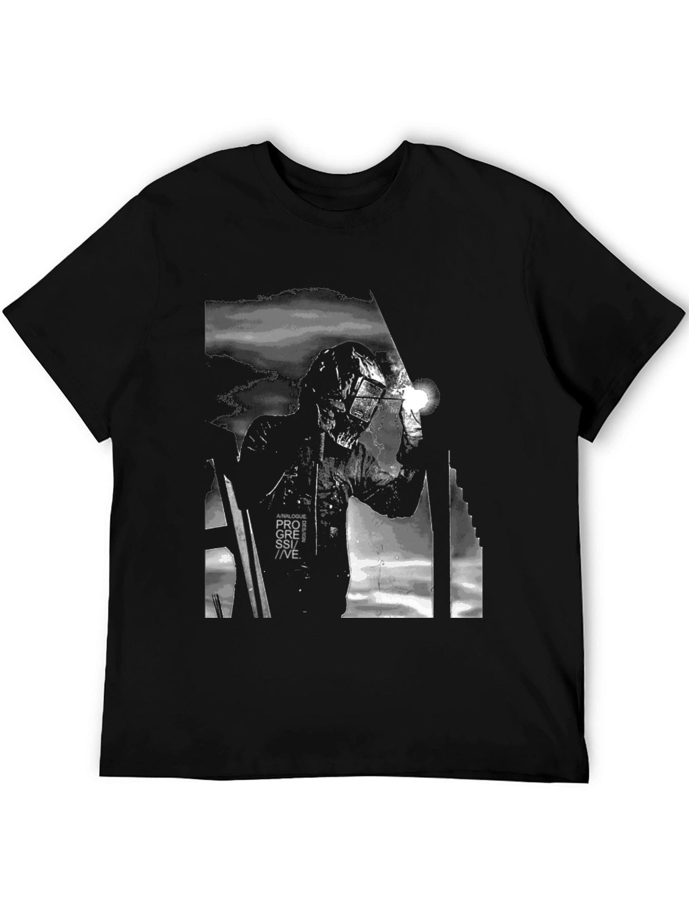 Progressive Music Fan T-Shirt - Black