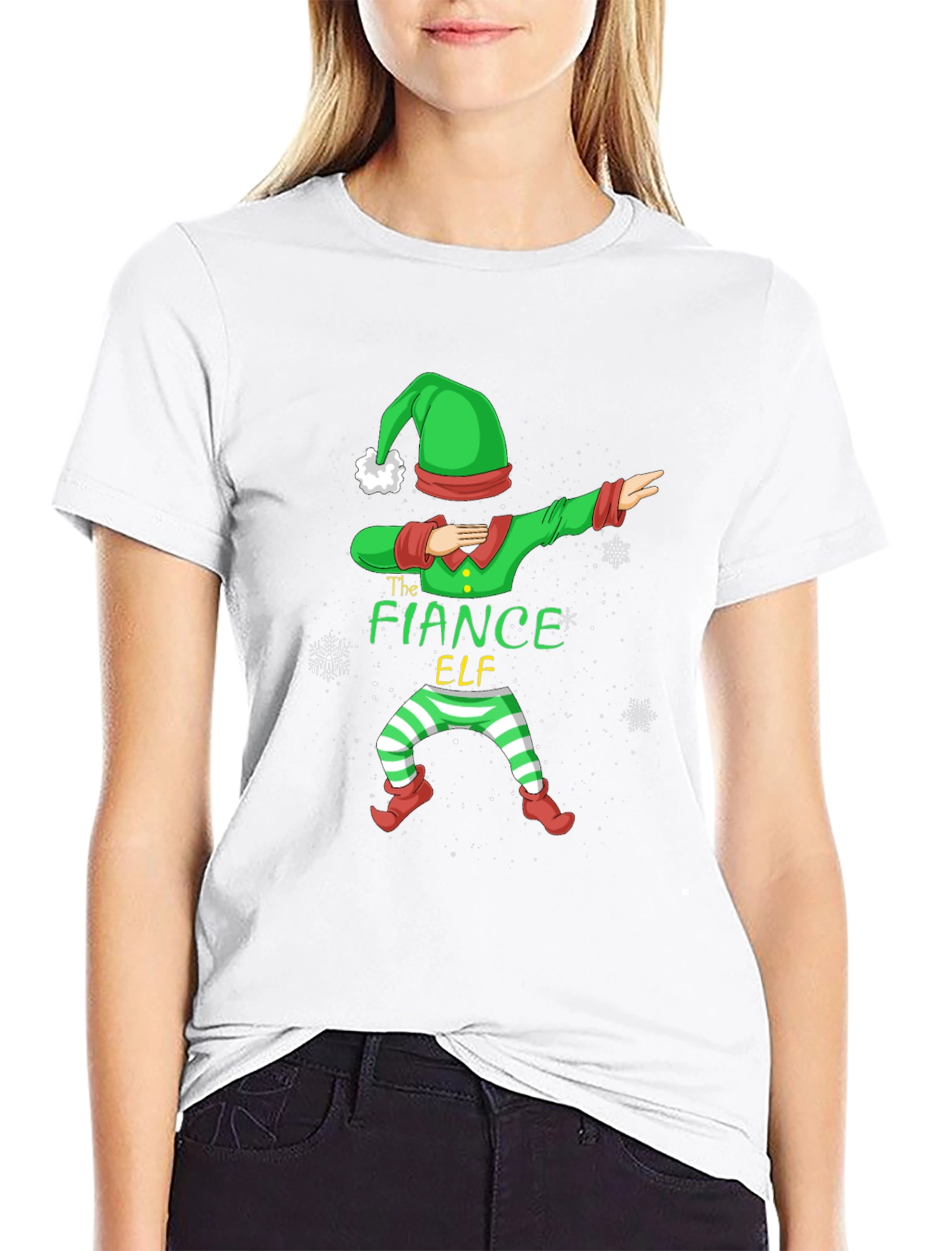 The Fiance Elf Christmas T-Shirt