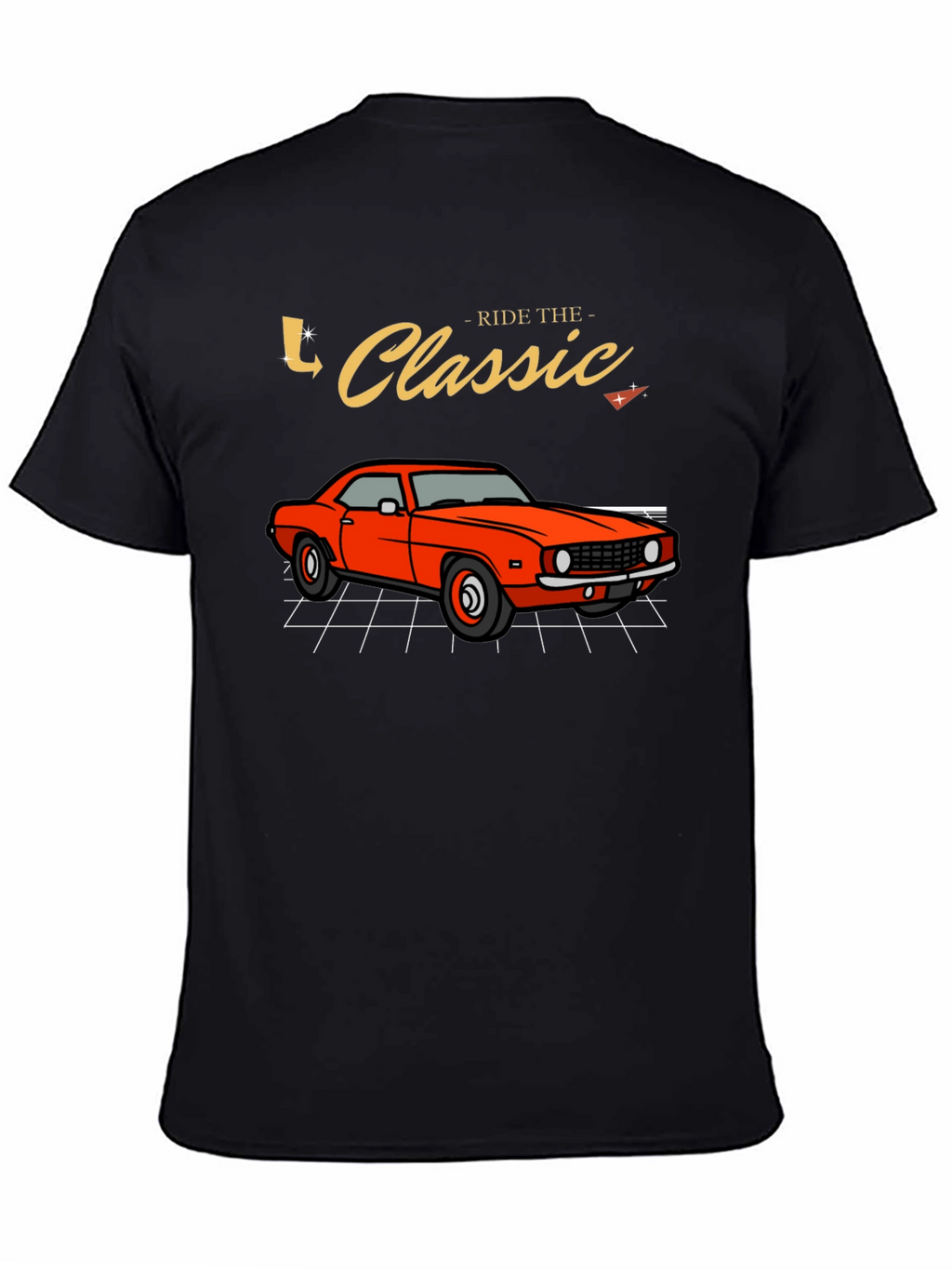 Ride the Classic Car T-Shirt - Retro Style