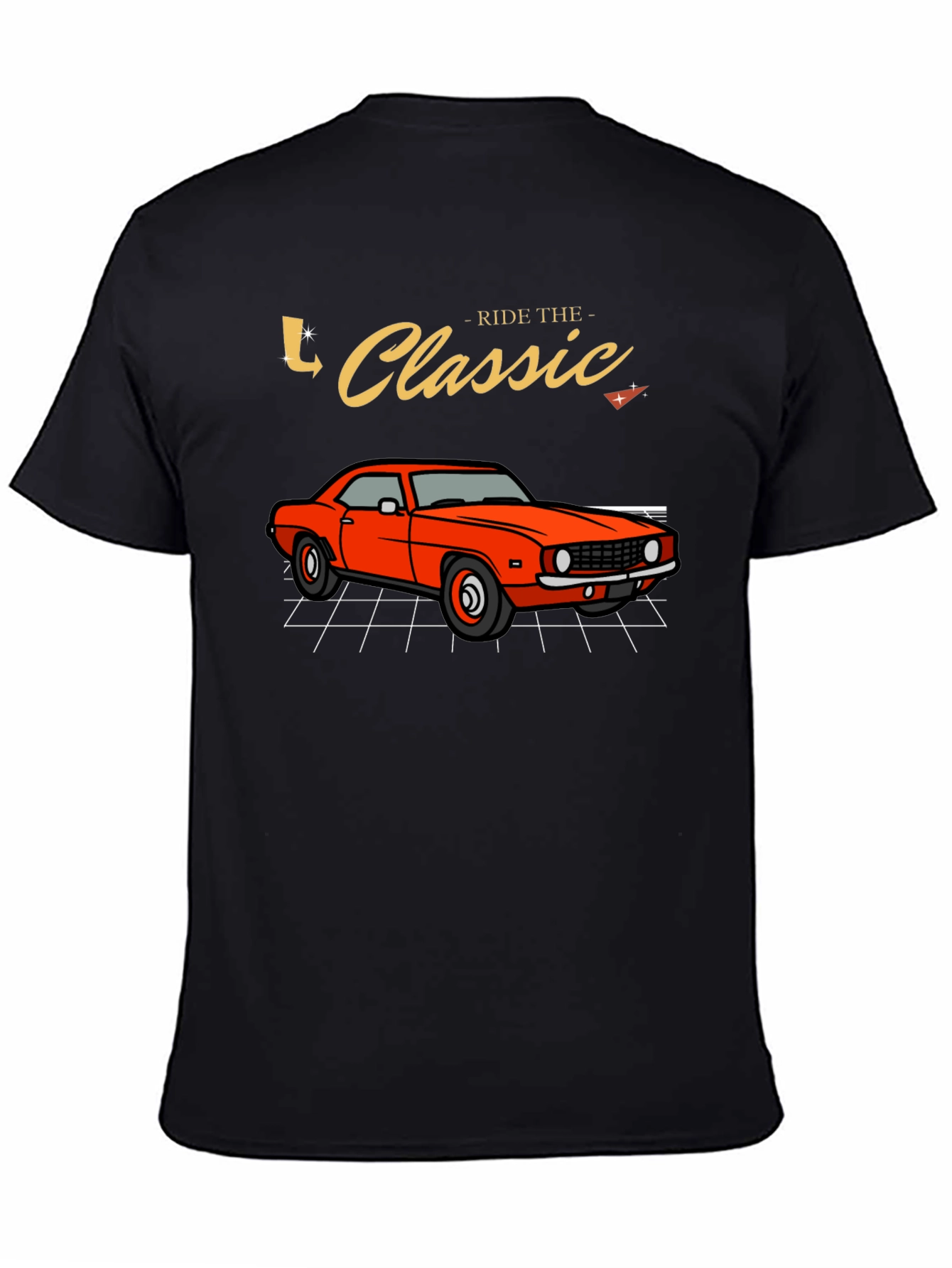 Ride the Classic Car T-Shirt - Retro Style