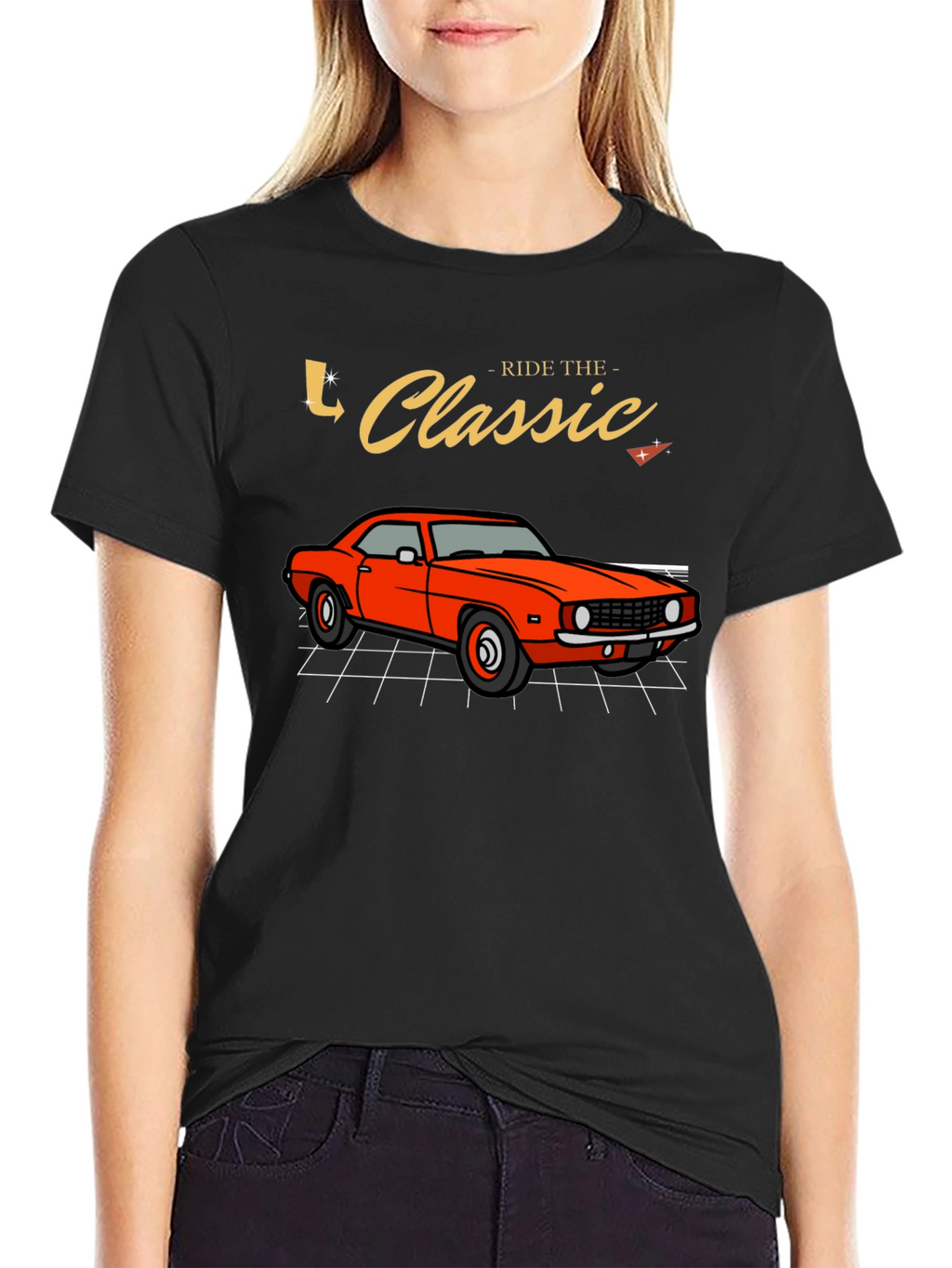 Ride the Classic Car T-Shirt - Retro Style