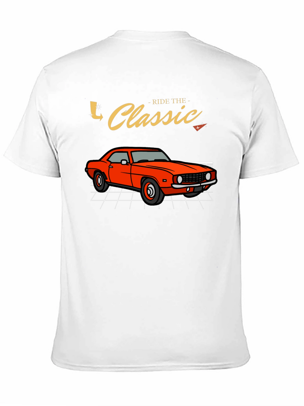 Ride the Classic Car T-Shirt - Retro Style