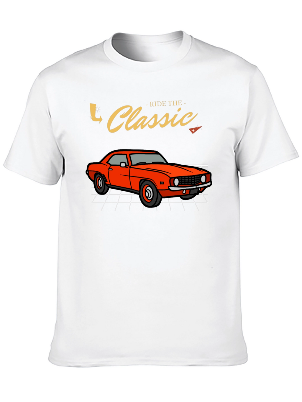 Ride the Classic Car T-Shirt - Retro Style