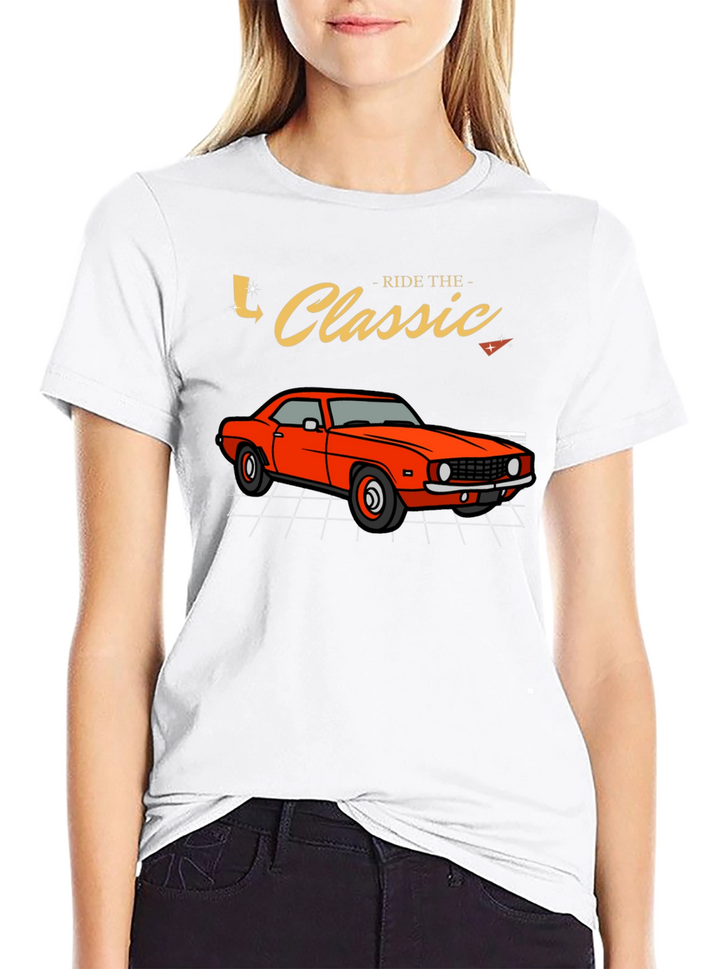 Ride the Classic Car T-Shirt - Retro Style