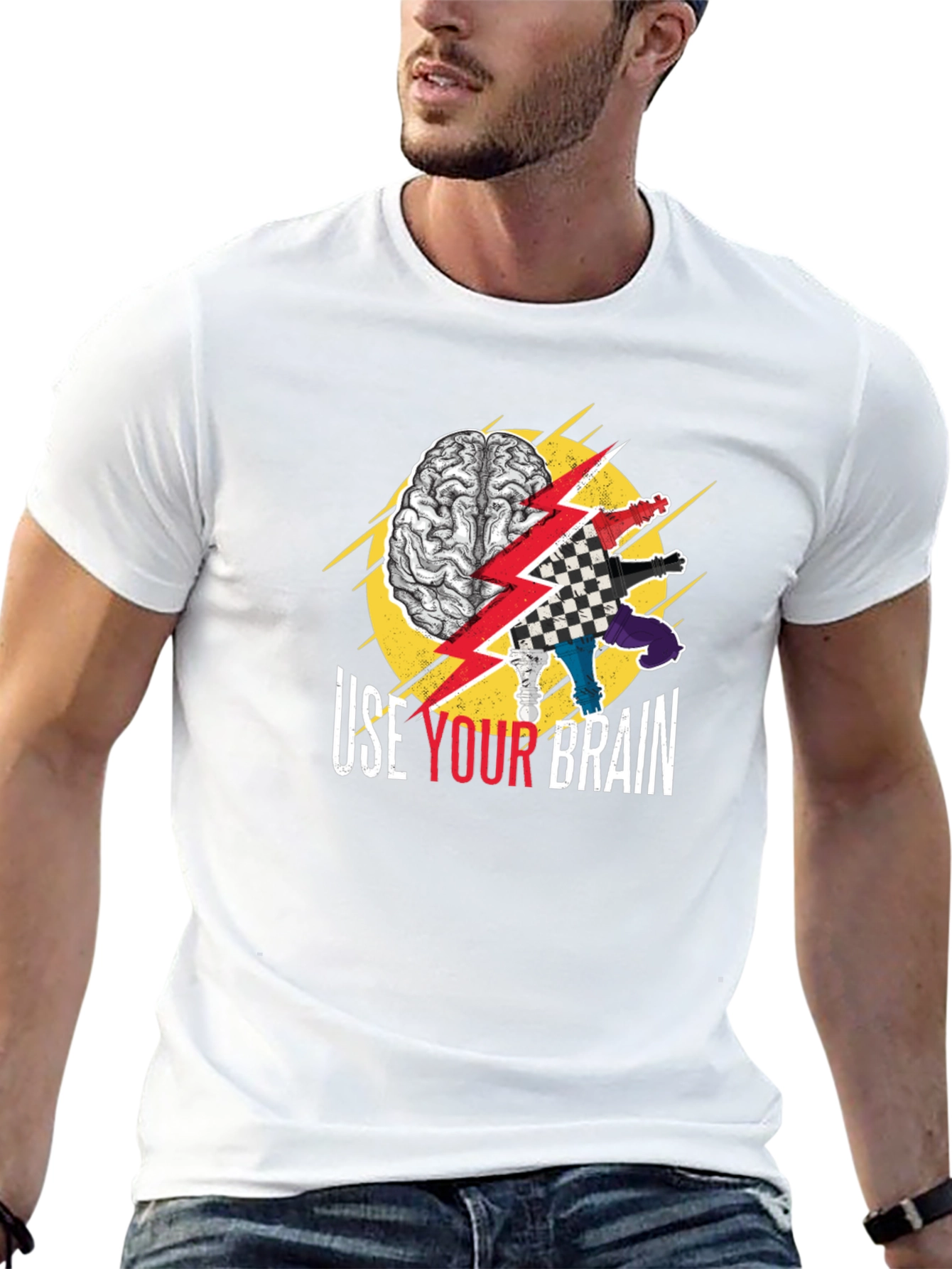Use Your Brain Chess T-Shirt