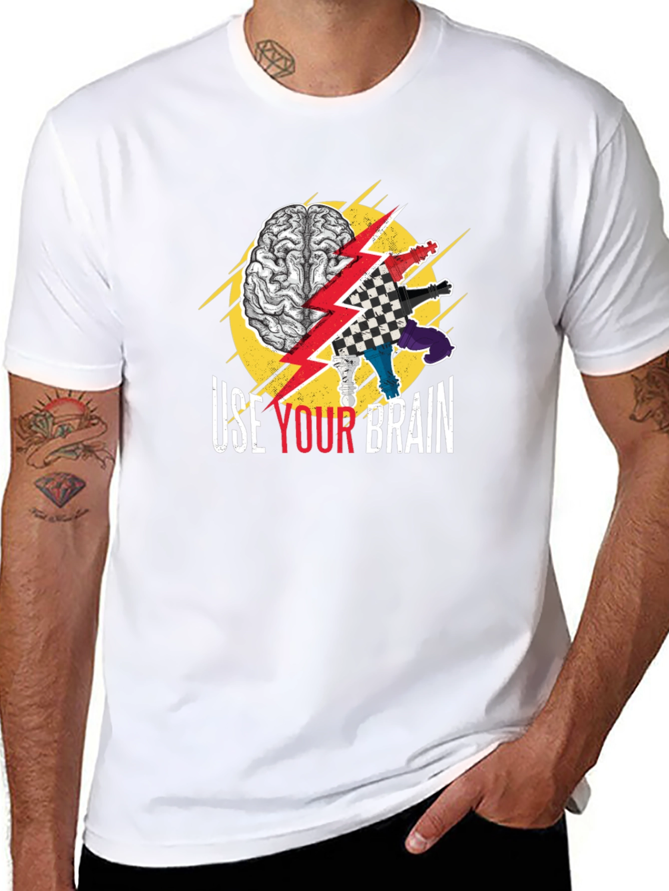 Use Your Brain Chess T-Shirt
