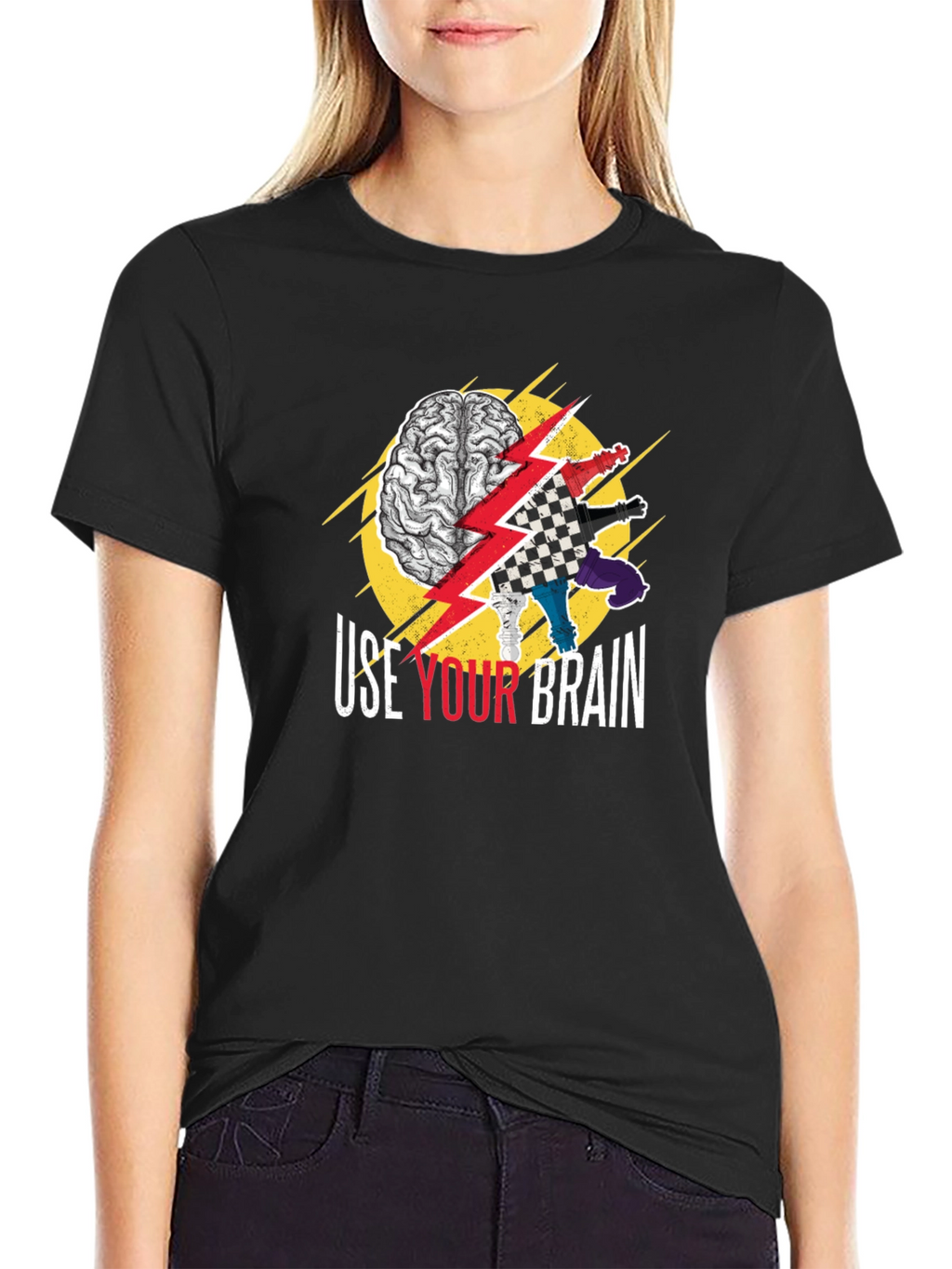 Use Your Brain Chess T-Shirt
