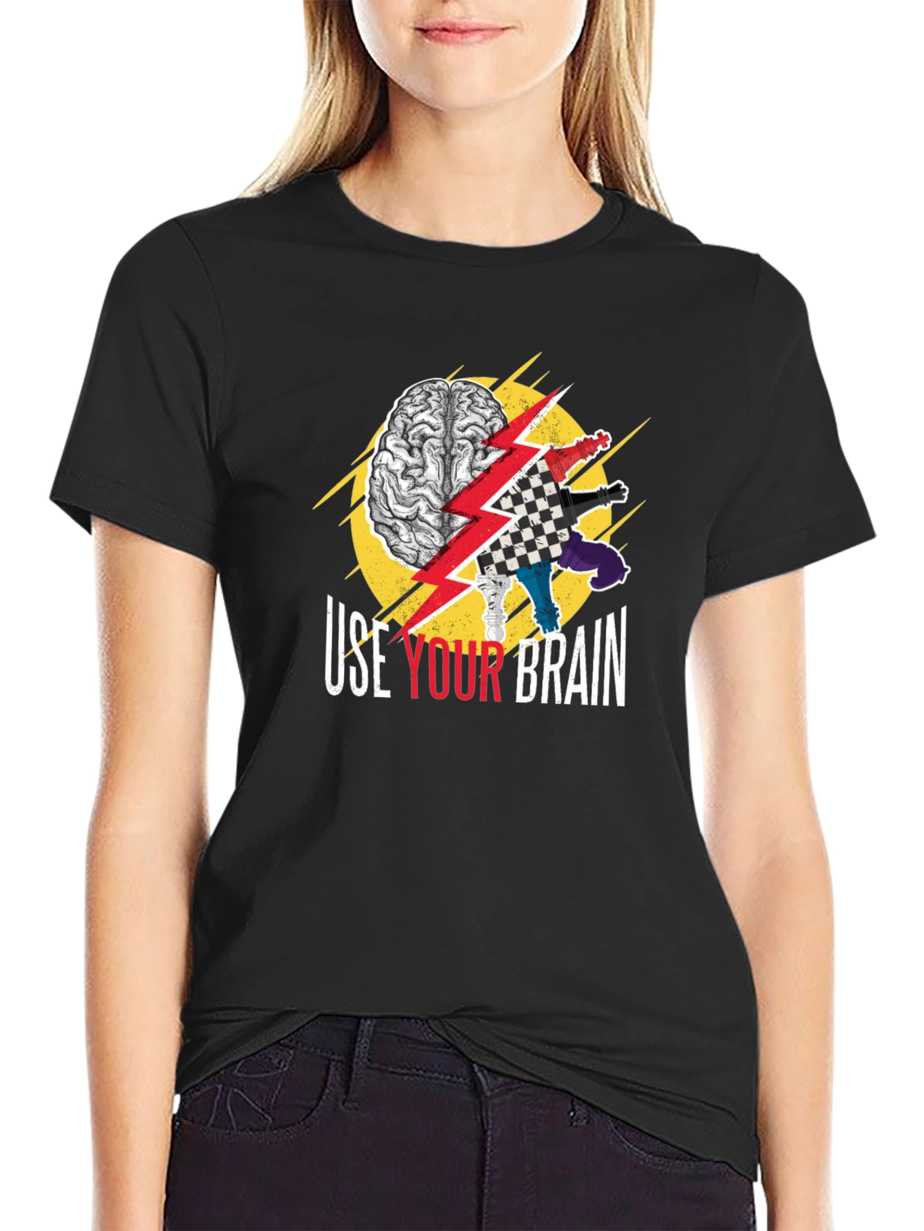 Use Your Brain Chess T-Shirt
