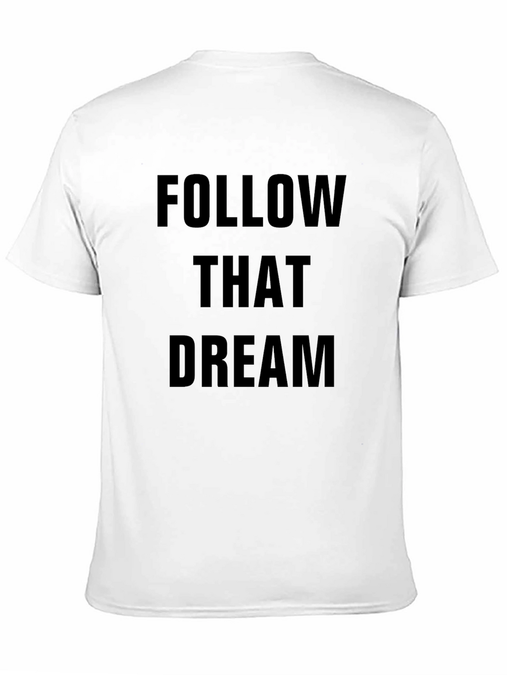 Follow That Dream Black Graphic T-Shirt