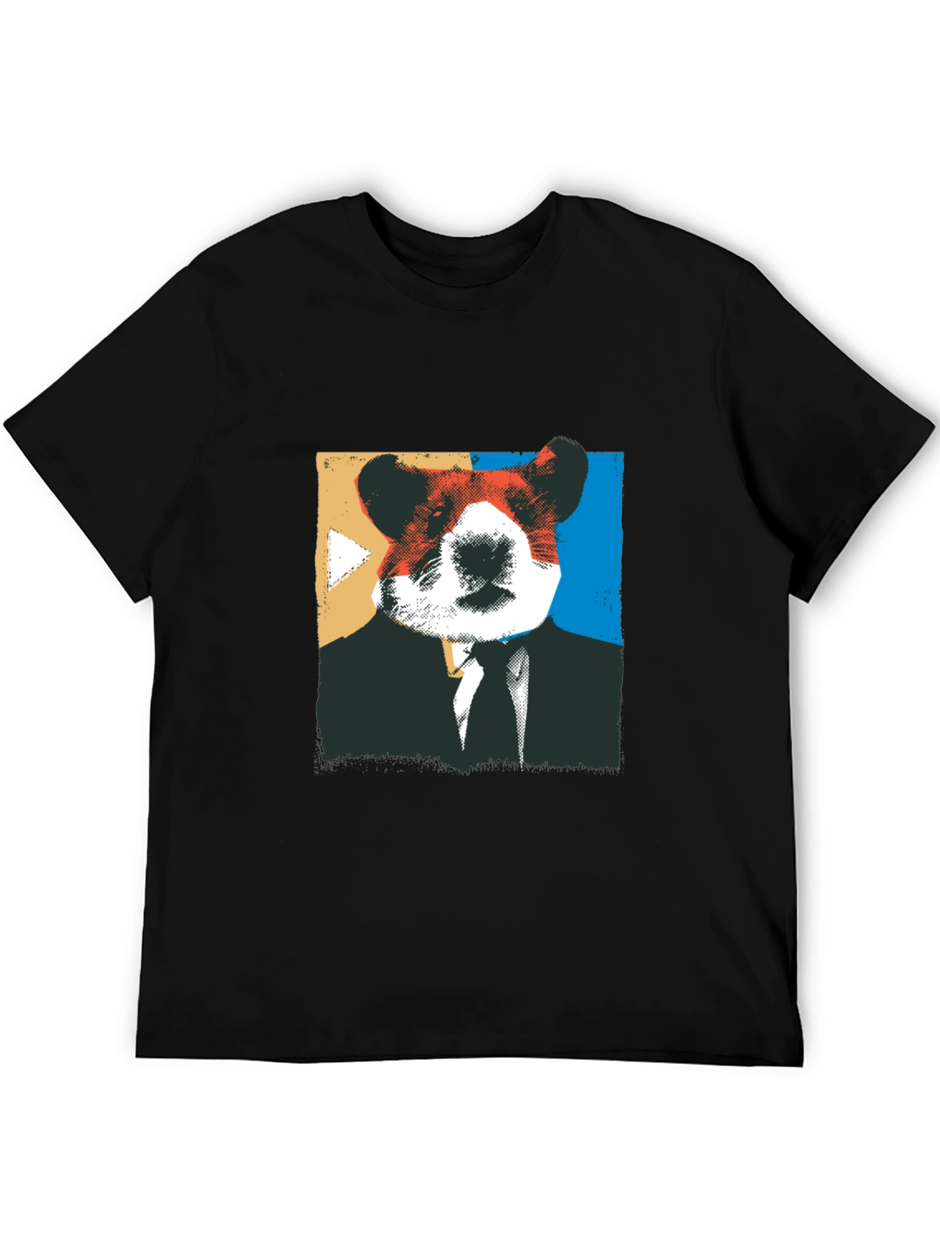 Hamster Boss Graphic Tee - Mens Black T-Shirt