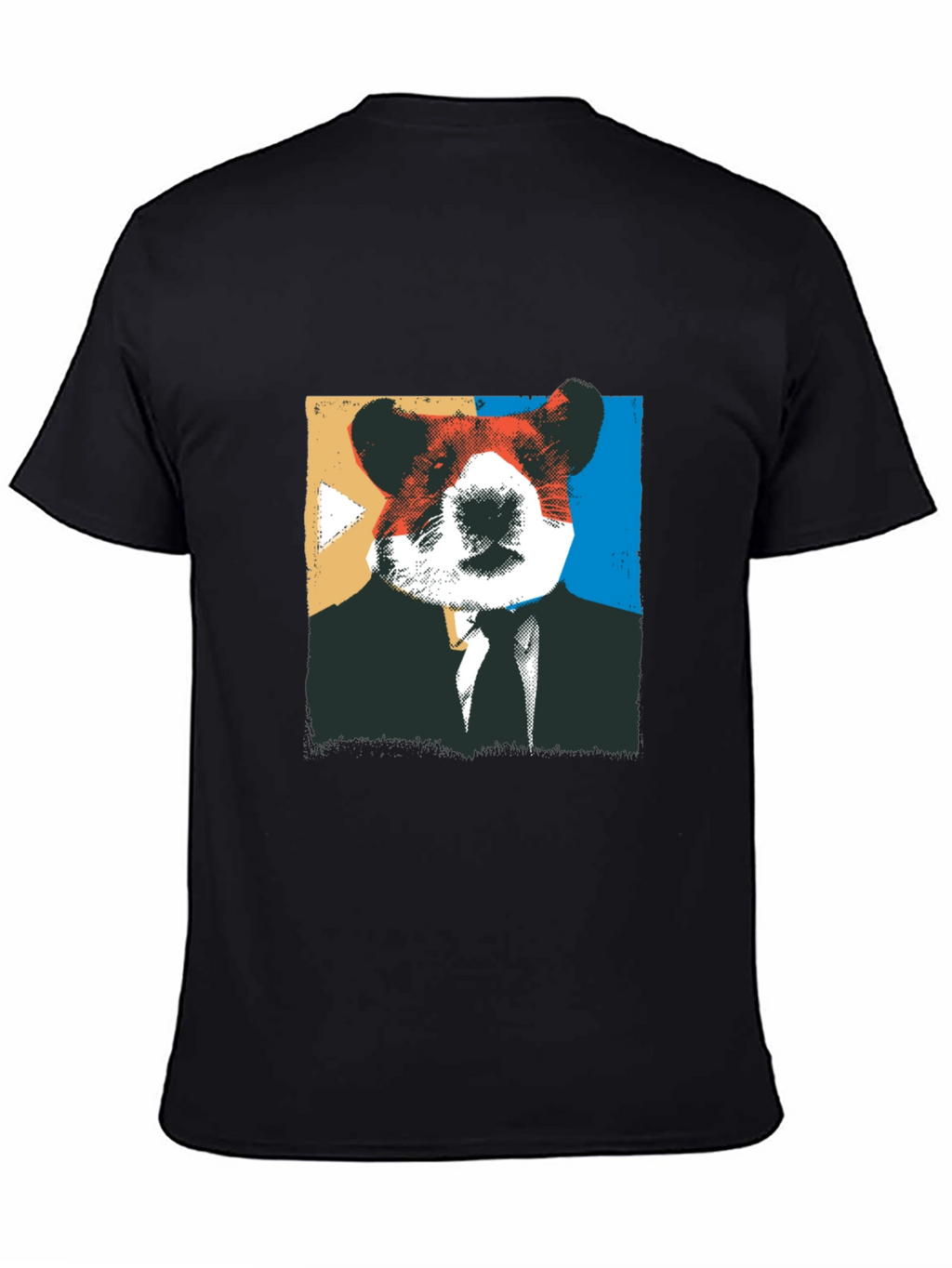 Hamster Boss Graphic Tee - Mens Black T-Shirt