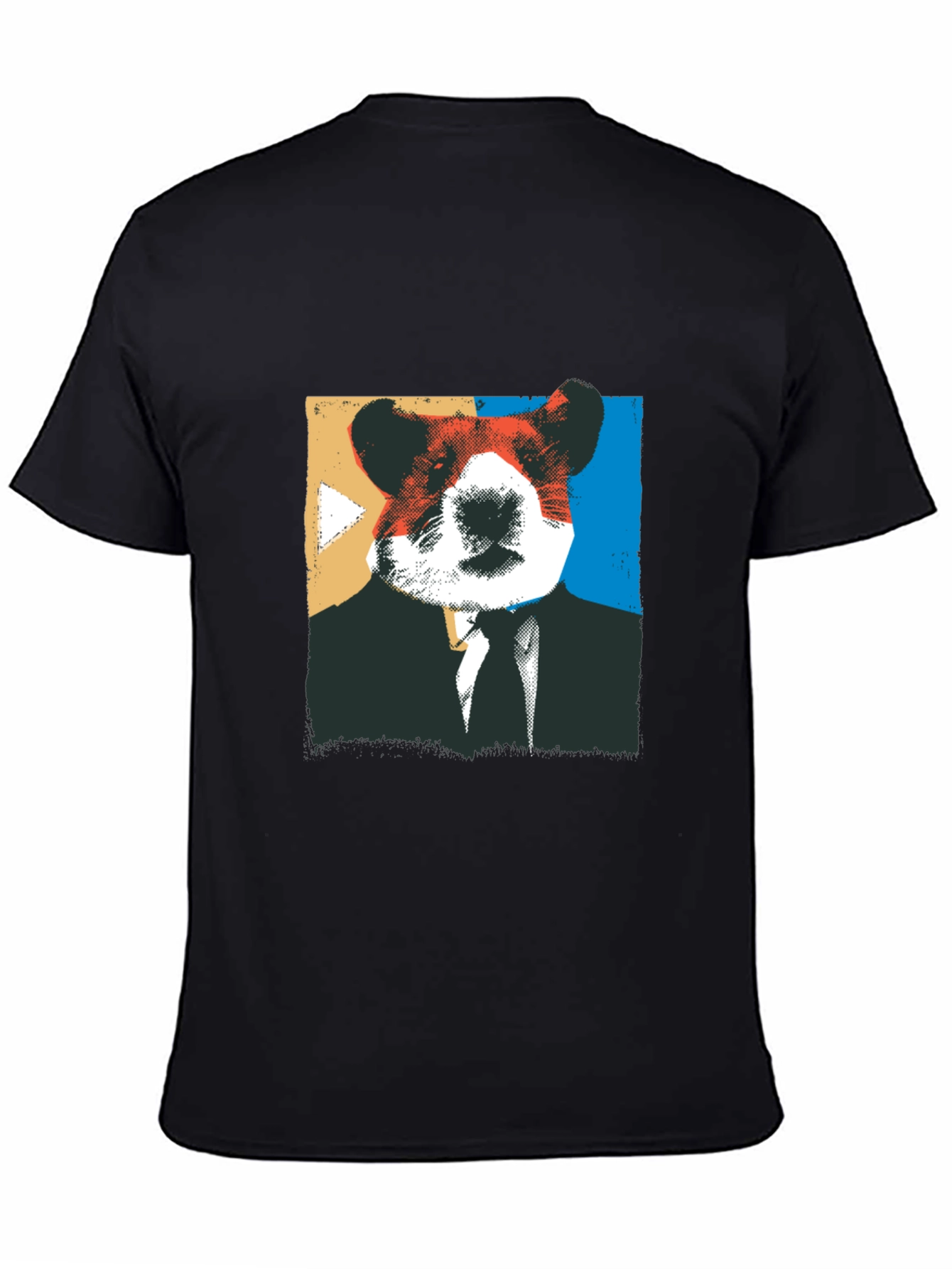 Hamster Boss Graphic Tee - Mens Black T-Shirt