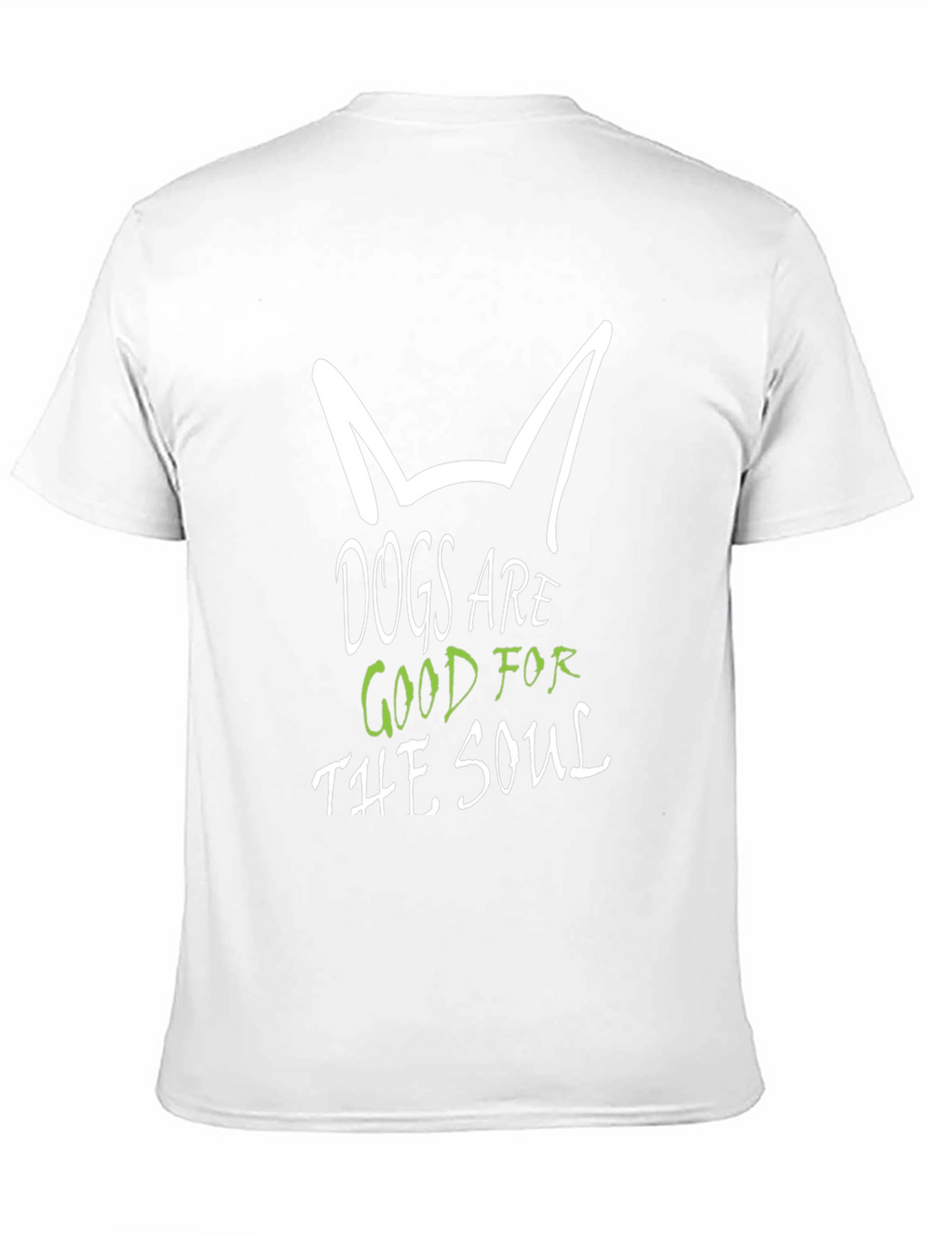 Dogs are Good for the Soul Black T-Shirt
