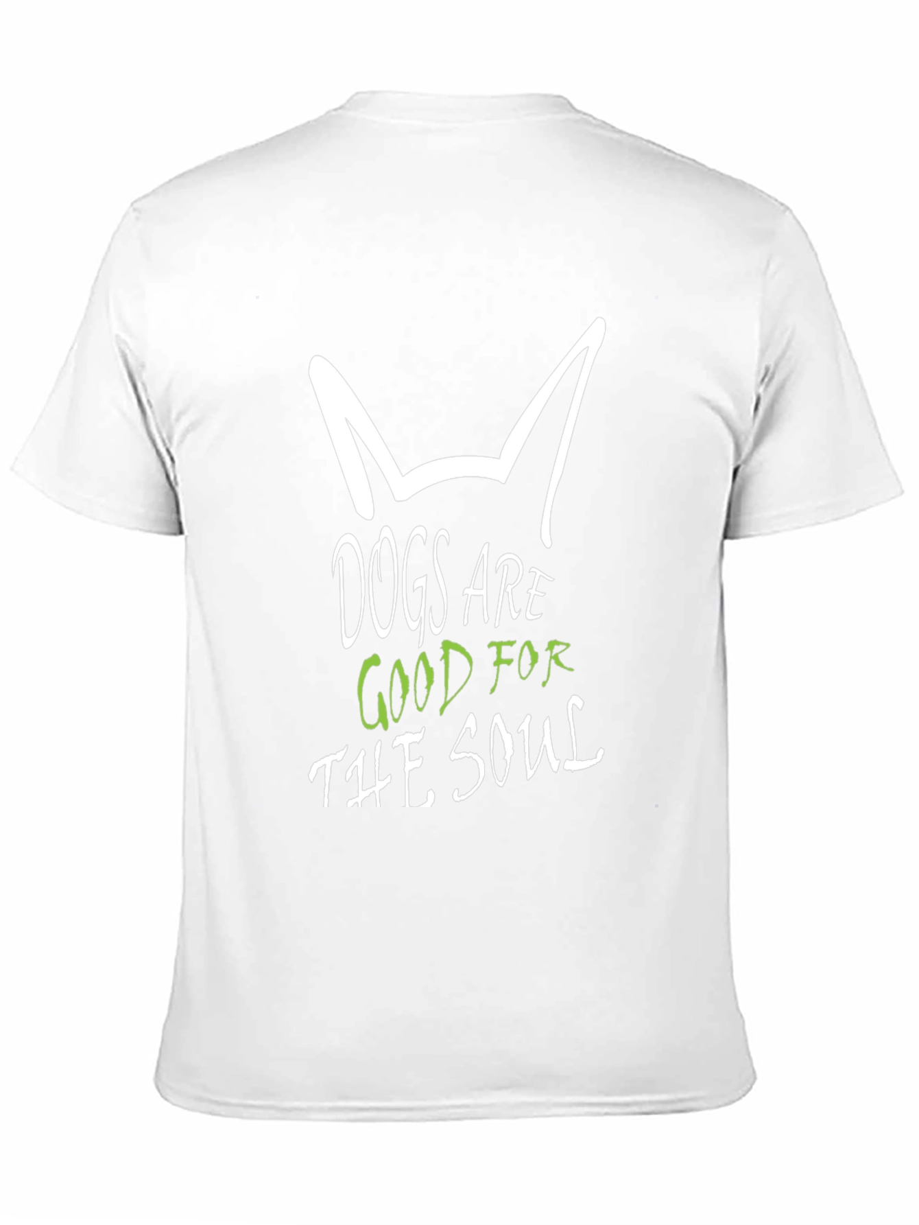 Dogs are Good for the Soul Black T-Shirt