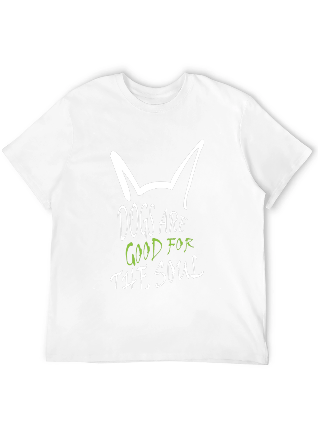 Dogs are Good for the Soul Black T-Shirt