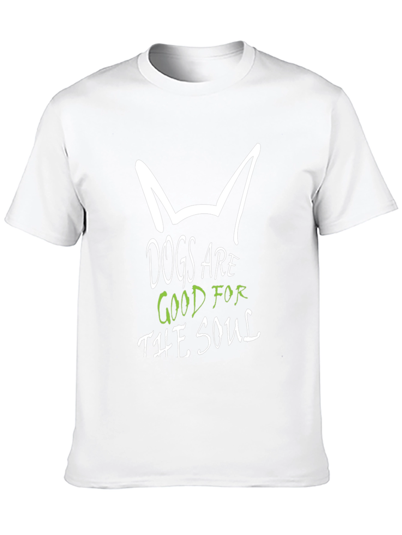 Dogs are Good for the Soul Black T-Shirt