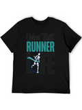 Living That Runner Life T-Shirt - Mens Graphic Tee