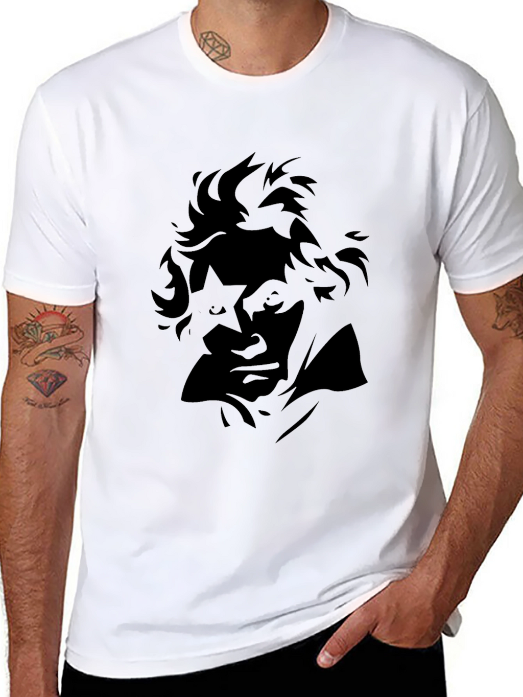 Ludwig Van Beethoven Silhouette T-Shirt