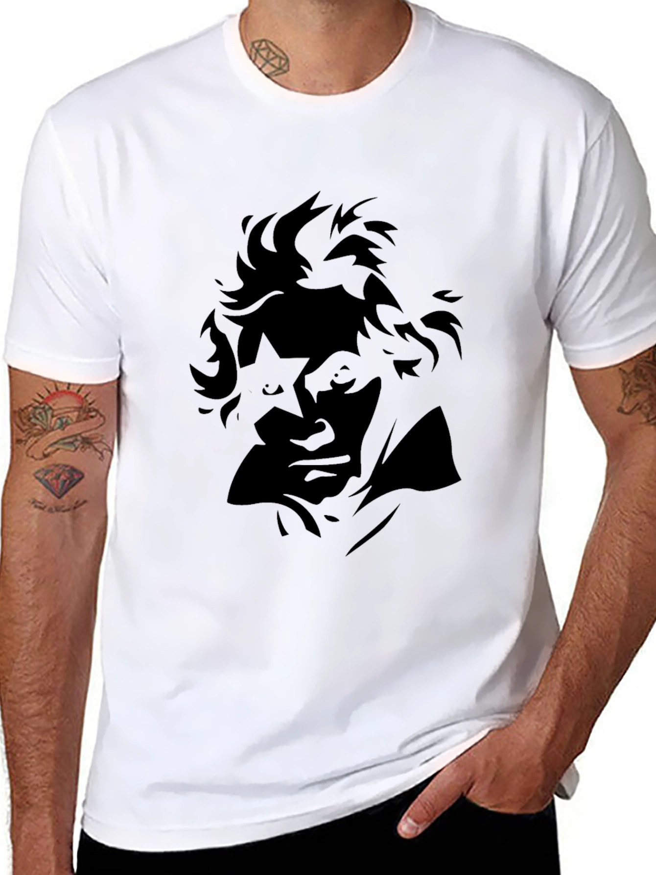 Ludwig Van Beethoven Silhouette T-Shirt