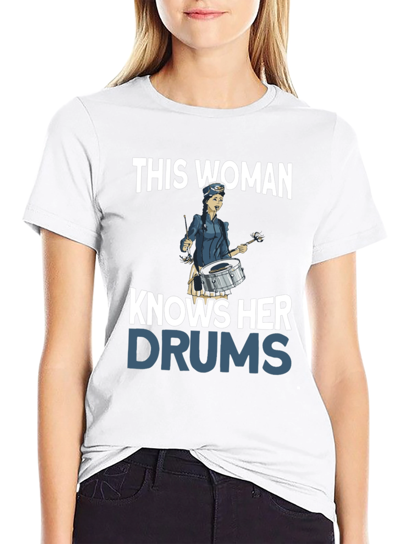 This Woman Knows Her Drums T-Shirt