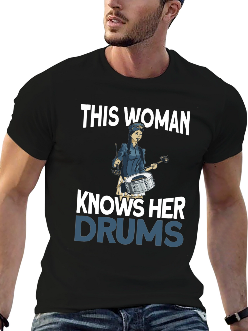 This Woman Knows Her Drums T-Shirt