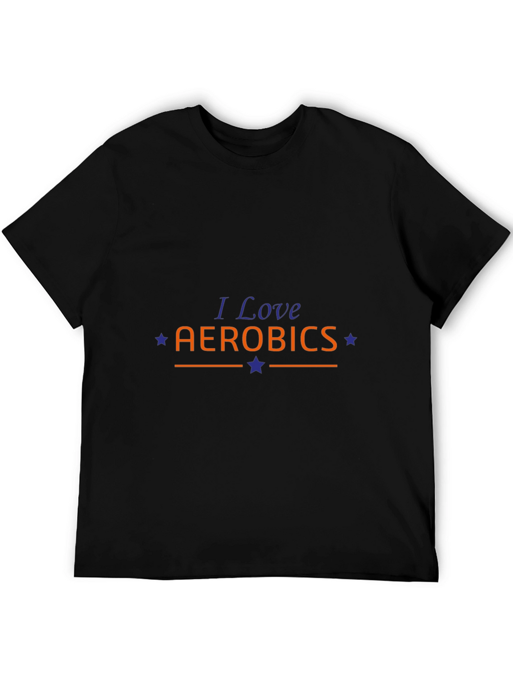 I Love Aerobics Graphic T-Shirt