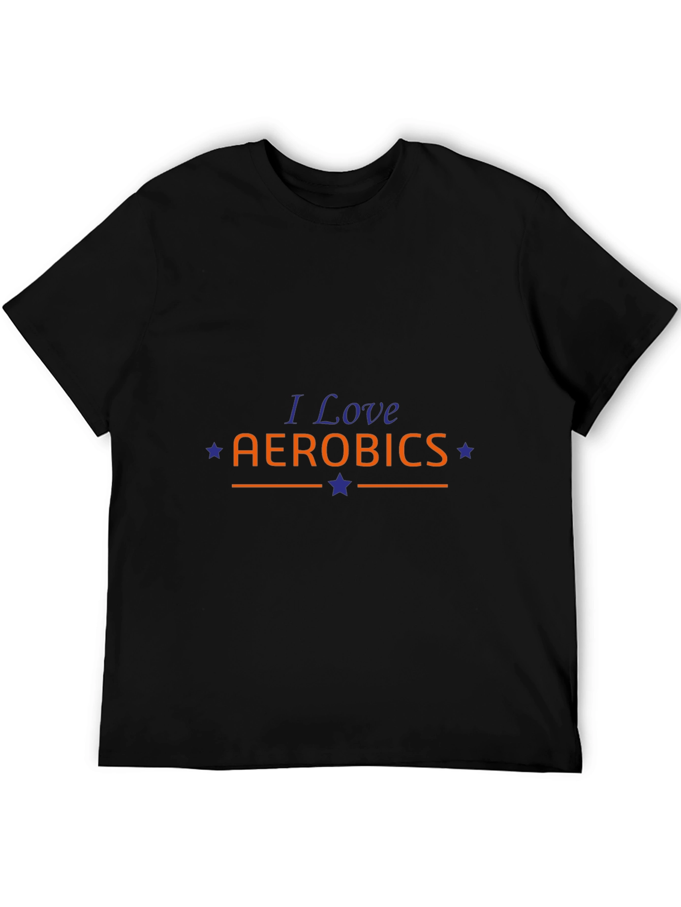 I Love Aerobics Graphic T-Shirt