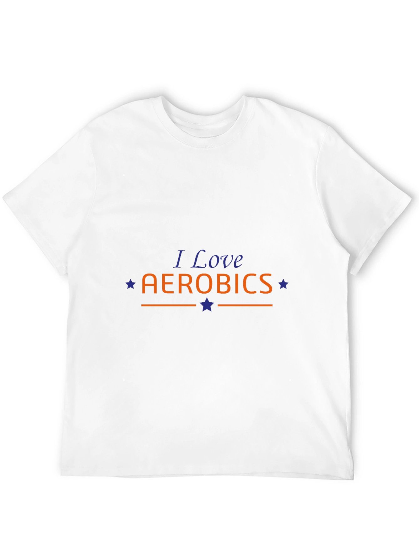 I Love Aerobics Graphic T-Shirt