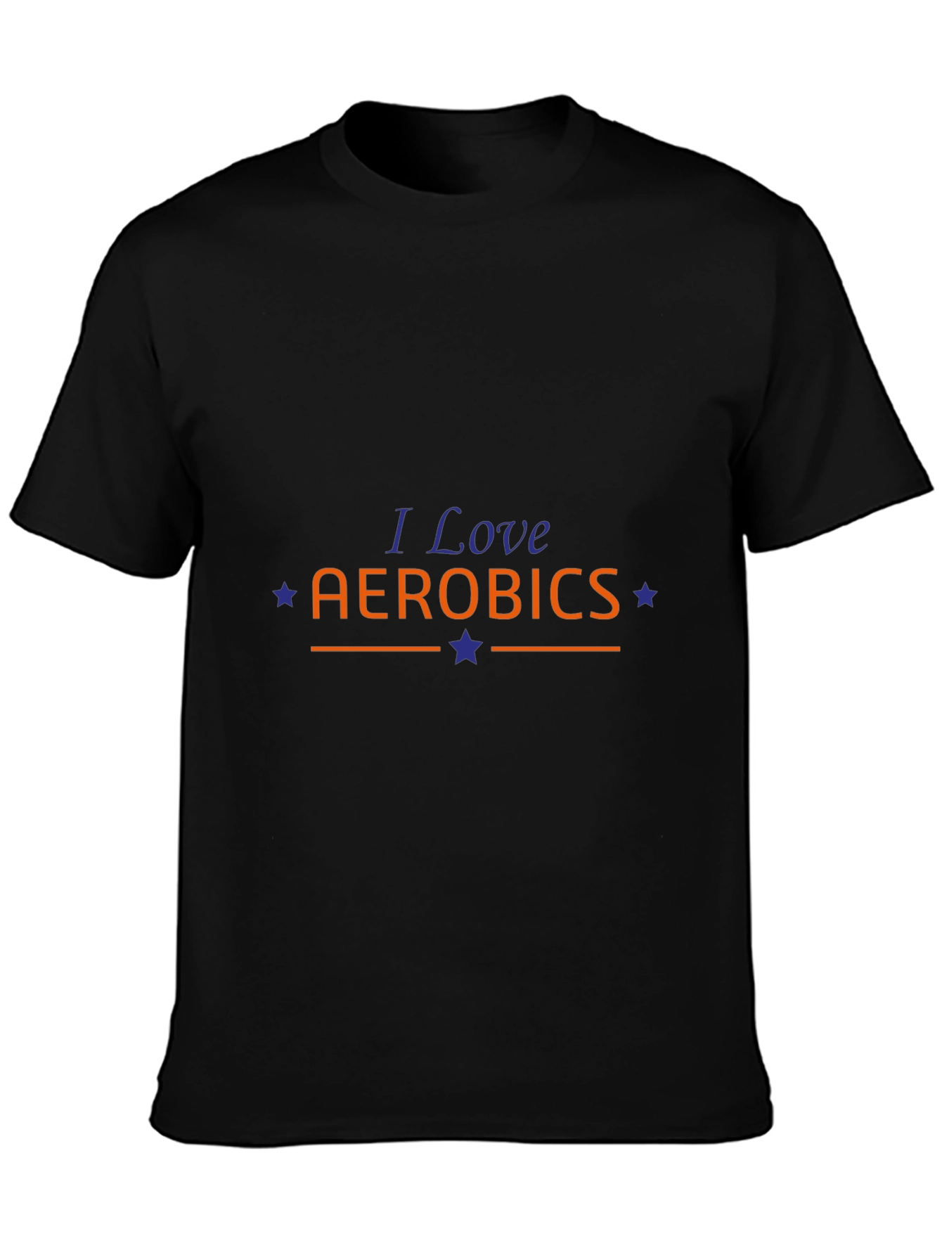 I Love Aerobics Graphic T-Shirt